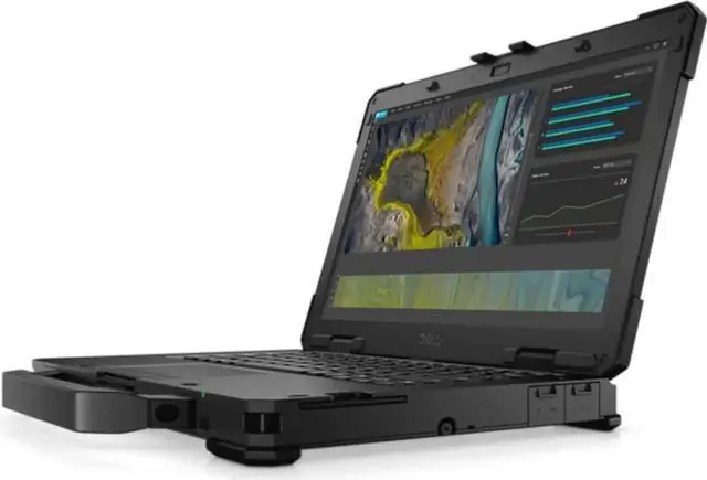 Alt view image 4 of 5 - Dell Latitude Rugged 5430 Non Touch Screen Laptop (2022) | 14" 1920x1080 FHD | Intel Core i7 - 1185G7 - 256GB SSD Hard Drive - 8GB RAM | 4 cores @ 4.2 GHz Win 11 Pro Black