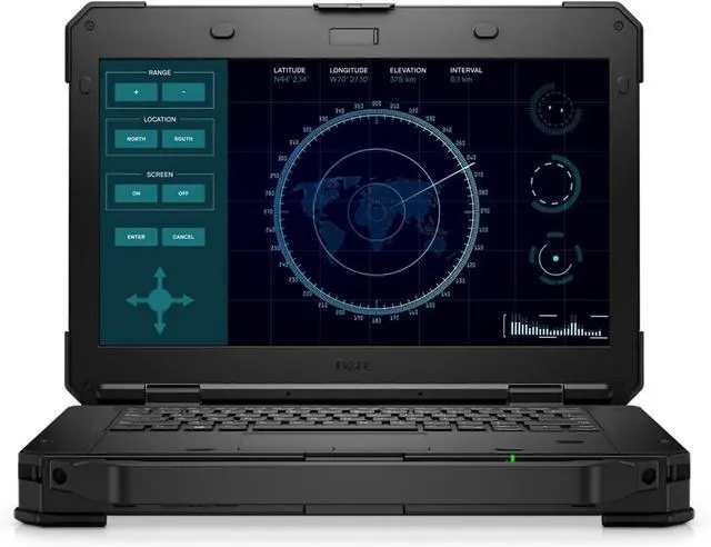 Main image of Dell Latitude Rugged 5424 Laptop Computer, intel Core i7-8650U 4.2 GHz, 14" FHD (1920x1080) Non touch Tough Laptop, 16GB RAM, 256GB SSD Hard Drive, WiFi, Bluetooth, Windows 11 Pro