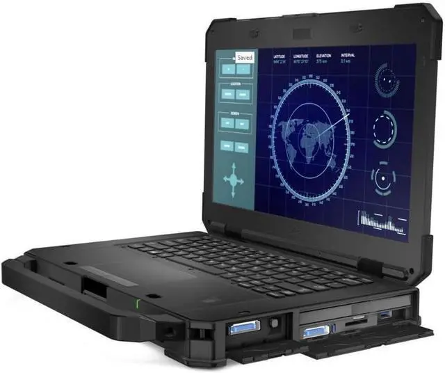 Alt view image 4 of 7 - Dell Latitude Rugged 5424 Laptop Computer, intel Core i7-8650U 4.2 GHz, 14" FHD (1920x1080) Non touch Tough Laptop, 16GB RAM, 256GB SSD Hard Drive, WiFi, Bluetooth, Windows 11 Pro