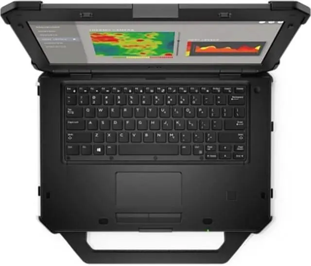 Alt view image 2 of 6 - Dell Latitude Rugged Extreme 7424 Laptop 14" - Intel Core i7-8650U - Quad Core 4.2Ghz - 1 TB SSD - 16GB RAM - AMD RADEON RX 540 - 1920x1080 FHD Touchscreen - Windows 11 Pro