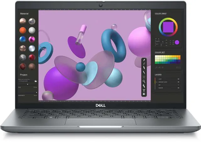 Main image of Dell Precision 3480 Workstation Laptop (2023) | 14" Non Touch Screen 1920x1080 FHD | intel Core i5 - 1350P - 256GB SSD Hard Drive - 16GB RAM | 12 cores @ 4.7 GHz Win 11 Pro