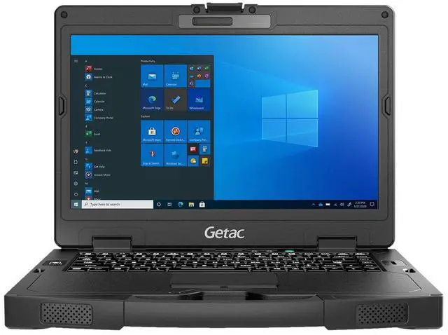 Main image of Getac S410 G4 Rugged Laptop, 14-Inch FHD Touch Screen with Intel Iris Xe Graphics, intel core i5-1145G7 up to 4.4 GHz 8 GB RAM , 256 GB SSD , Windows 11 Pro