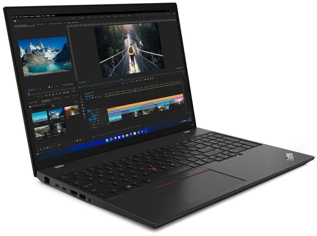 Alt view image 2 of 3 - Lenovo ThinkPad T16 Gen 1 16" Non Touch Screen Laptop Intel Core i7-1265U 48GB RAM 1TB SSD Windows 11 Pro Webcam