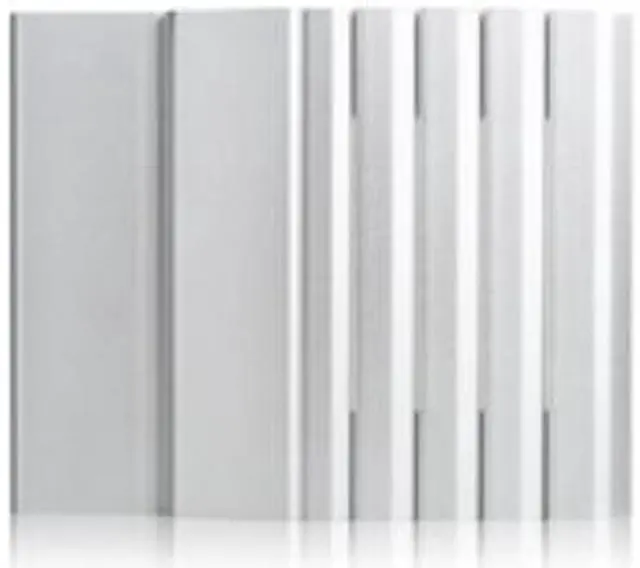 Main image of iStarUSA DD-400-SEA-SILVER 4U Compact Stylish Rack Mount Chassis With Sea Bezel - Silver