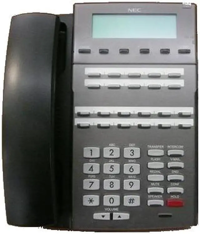 Main image of NEC 1090020 DSX 22-Button Display Telephone - Black