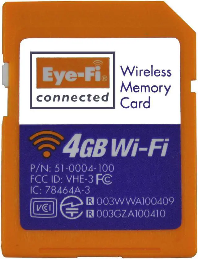 Main image of Eye-Fi Connect X2 4 GB Class 6 SDHC SD Flash Memory Card, discontinued by manufacturer, works only as SD card-pack of 5
