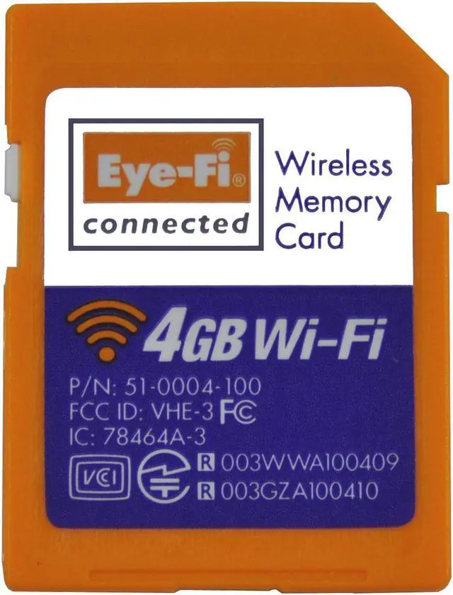 Main image of (Lot of 10 ) Eye-Fi Connect X2 4 GB Class 6 SDHC SD Flash Memory Card, discontinued by manufacturer, works only as SD card