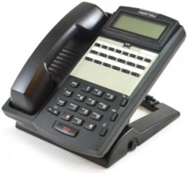 Main image of IWATSU ADIX IX-12KTD-3 12-BUTTON DIGITAL DISPLAY PHONE (BLACK)