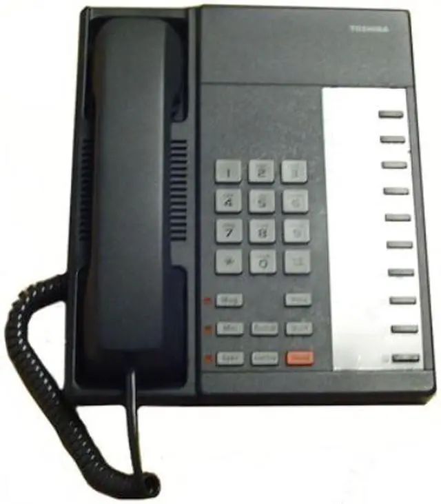 Main image of TOSHIBA DKT-2010H HANDS-FREE PHONE (CHARCOAL)