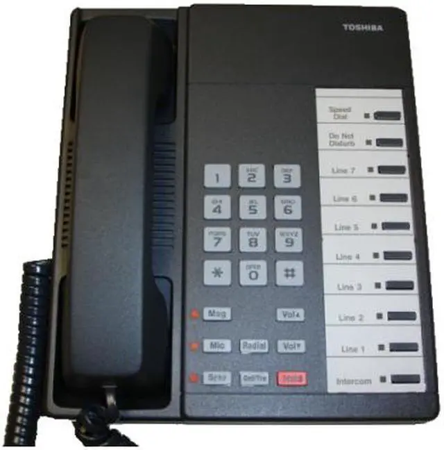 Main image of TOSHIBA DKT-2010S SPEAKER PHONE (CHARCOAL)