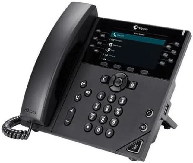 Alt view image 2 of 20 - Polycom 450 IP 12 Line Wall Mountable DeskTop Corded Phone 220048840025