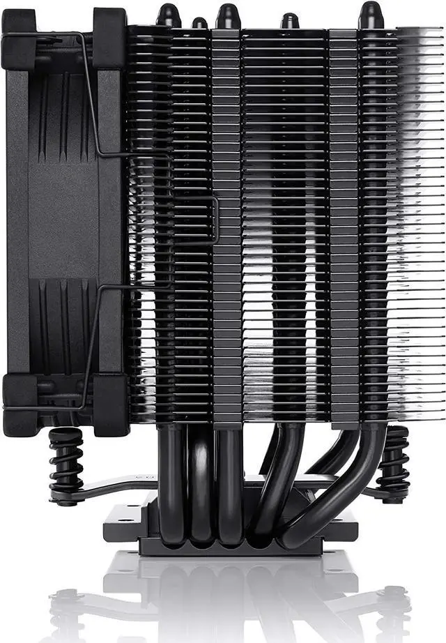 Alt view image 3 of 6 - NH-U9S chromax.Black 92mm Single-Tower CPU Cooler (Black)
