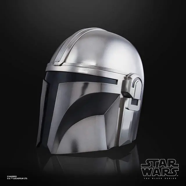 Alt view image 5 of 6 - Star Wars The Black Series The Mandalorian Premium Electronic Helmet Roleplay Collectible, Toys for Kids Ages 14 and Up