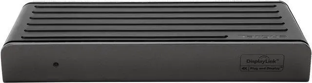 Main image of Targus USB-C Universal Dual Video 4K Laptop Docking Station with Charging Power, Audio, & 4 USB Ports for PC, Mac, & Android (DOCK180USZ)