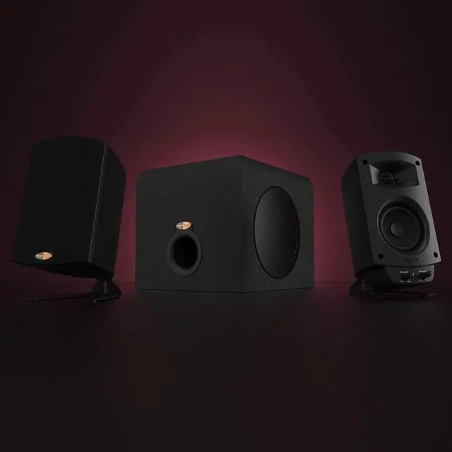 Alt view image 2 of 6 - Klipsch ProMedia 2.1 THX Certified Computer Speaker System (Black)