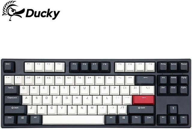 Ducky one 2 Tuxedo 87 keys wired mechanical keyboard non-backlit model Blue Gaming Keyboards - Newegg.com