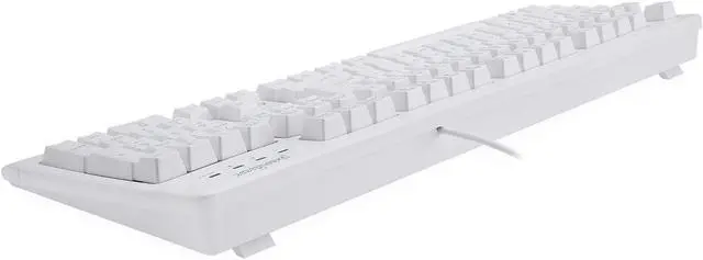 Alt view image 7 of 7 - Perixx PERIBOARD-517 Wired Washable USB Keyboard, Certified with IP 65 Level, White, US English Layout