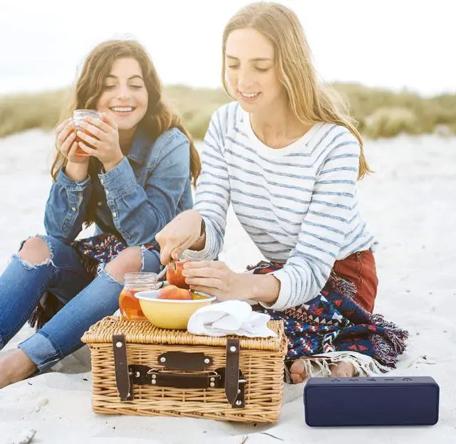 Alt view image 6 of 6 - Upgrade Bluetooth Speakers - Vanzon X5 Pro Portable Wireless Speaker V5.0 with 20W Loud Stereo Sound, TWS, 24H Playtime & IPX7 Waterproof, Suitable for Travel, Home&Outdoors