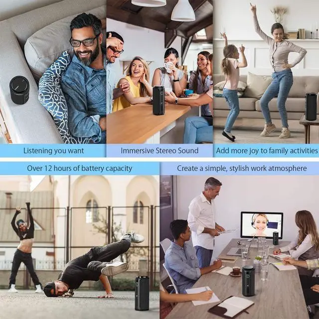 Alt view image 6 of 6 - Bluetooth Speaker Vanzon Climber-Z 30W Portable IPX7 Waterproof Speaker Bluetooth V5.0 with Super Powerful bass-3D Mode,Suitable for Party,Travel,Home&Outdoors