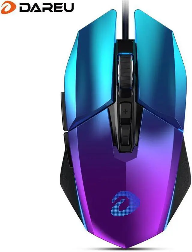 Main image of Dareu EM915 rgb gaming mouse pmw3336 8000 dpi 50 million life 7 button mice with omni-directional kbs buttons trigger for player