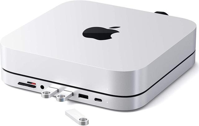 Bliver værre uhyre Anholdelse Satechi Type-C Aluminum Stand & Hub - USB-C Data Port, Micro/SD Card  Readers, USB 3.0 & Headphone Jack Port - Compatible with 2020 & 2018 Mac  Mini (Silver) Card Readers - Newegg.com