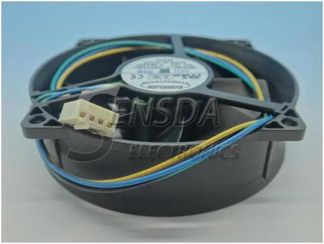 Alt view image 3 of 3 - NEW Original EVERFLOW F129025SU 9025 12V 0.38A 9cm 4wire tachometer cooler CPU fan