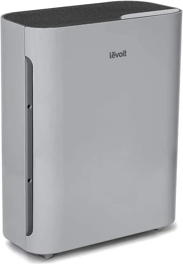 Main image of LEVOIT Air Purifiers for Home Large Room, Main Filter Cleaner with Washable Filter for Allergies, Smoke, Dust, Pollen, Quiet Odor Eliminators for Bedroom, Pet Hair Remover, Vital 100, Grey