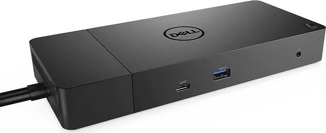Main image of Dell NA WD19 180W Docking Station (130W Power Delivery) USB-C, HDMI, Dual DisplayPort, Black