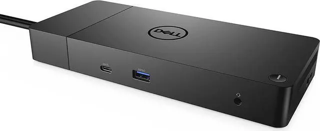 Alt view image 2 of 7 - Dell NA WD19 180W Docking Station (130W Power Delivery) USB-C, HDMI, Dual DisplayPort, Black