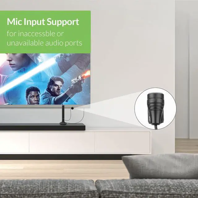 Alt view image 7 of 7 - Avantree Opera 35Hrs Comfortable Wireless Headphones for TV Watching with Bluetooth Transmitter & Charging Stand, 164FT Long Range, Passthrough, High Volume for Seniors & Hearing Impaired, Plug & Play