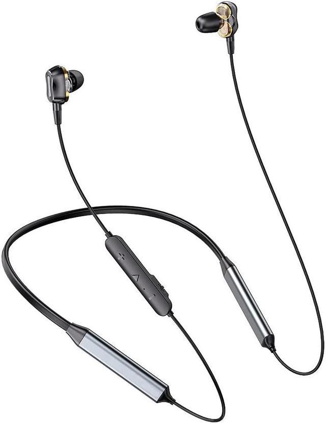 wireless earbuds with dual drivers