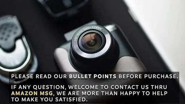 Alt view image 5 of 7 - UltraDash Dash Cam, Magnetic Charging Mount, HDR High-end Night Image Sensor, 6 Layers Glass F1.8 140 Degree Wide Angle Lens, G-Sensor, 2 Inch LCD, Super Capacitor, Loop Recording