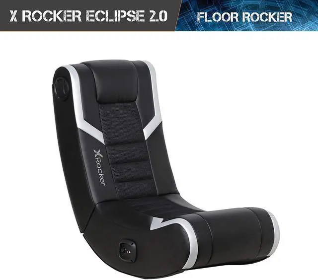 Alt view image 2 of 5 - X Rocker Eclipse Floor Rocker Gaming Chair