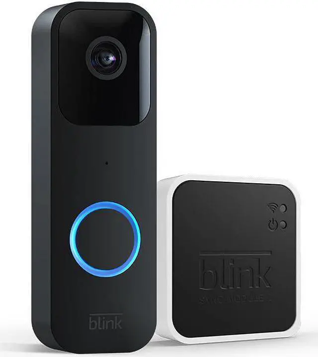 Main image of Blink Video Doorbell + Sync Module 2 | Two-way audio, HD video, motion and chime app alerts and Alexa enabled — wired or wire-free