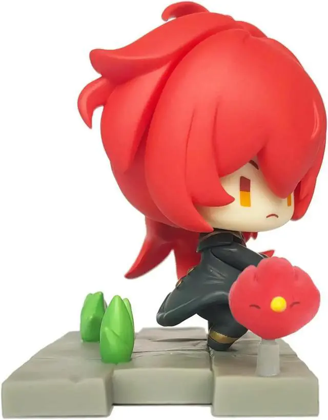 Alt view image 2 of 6 - Genshin Impact Figure - Diluc, Pertain to Battle Stance Mondstadt Edition, Decoration Ornaments Best Gift Collection Toy for Game Fan (Diluc)