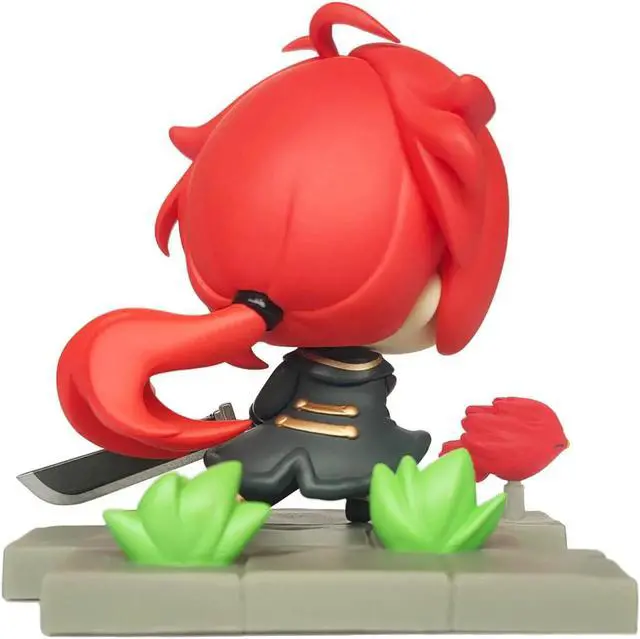 Alt view image 3 of 6 - Genshin Impact Figure - Diluc, Pertain to Battle Stance Mondstadt Edition, Decoration Ornaments Best Gift Collection Toy for Game Fan (Diluc)