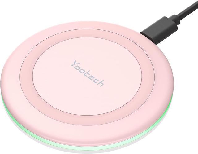 Yootech Wireless Charger,10W Max Fast Wireless Charging Pad Compatible with  iPhone 14/14 Plus/14 Pro/14 Pro Max/13/13 Mini/SE 2022/12/11/X/8,Samsung