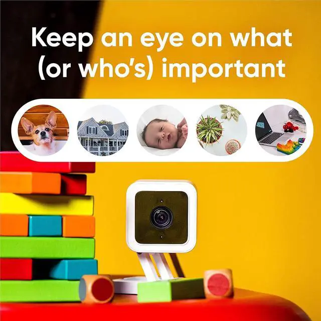 Alt view image 5 of 5 - Wyze Cam v3 with Color Night Vision, Wired 1080p HD Indoor/Outdoor Security Camera, 2-Way Audio, Works with Alexa, Google Assistant, and IFTTT, 2-Pack