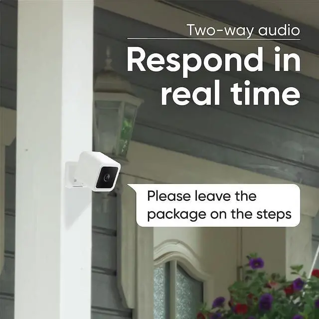 Alt view image 4 of 4 - WYZE Cam v3 with Color Night Vision, Wired 1080p HD Indoor/Outdoor Video Camera, 2-Way Audio, Works with Alexa, Google Assistant, and IFTTT