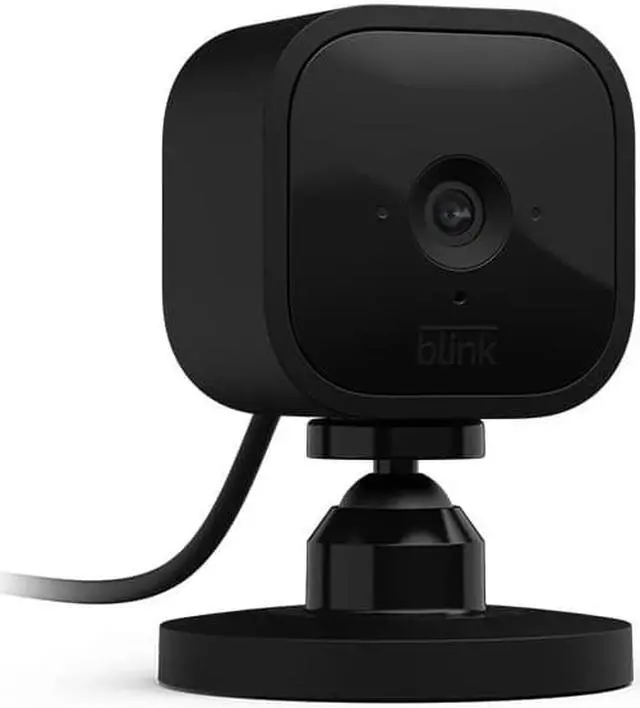 Alt view image 2 of 5 - Mini - Compact indoor plug-in smart security camera 1080p HD video night vision motion detection two-way audio easy set up Works with Alexa C 1 camera (Black)
