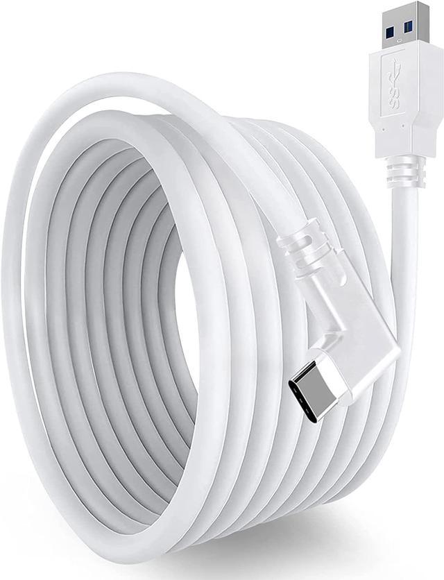 for Oculus Quest 2 Link Cable 16FT, VR Link Headset Cable for Oculus Quest  2 / Quest 1 and PC/Steam VR,USB 3.0 to USB C Cable Support Data Transfer