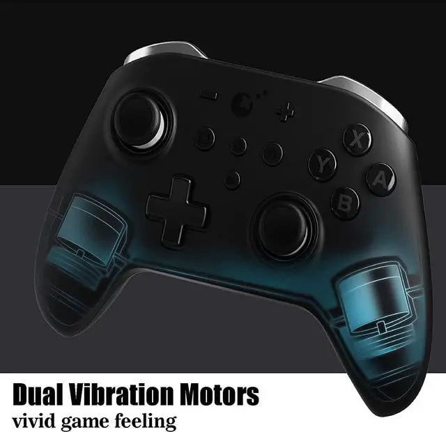 Alt view image 4 of 7 - Kingkong 2 Pro Controller with Hall Effect Sensing Joystick for Switch, Kingkong 2 Pro Wireless Bluetooth Gamepad for Mario Party Switch, No Deadzone, Auto Pilot Gaming, Motion Sense