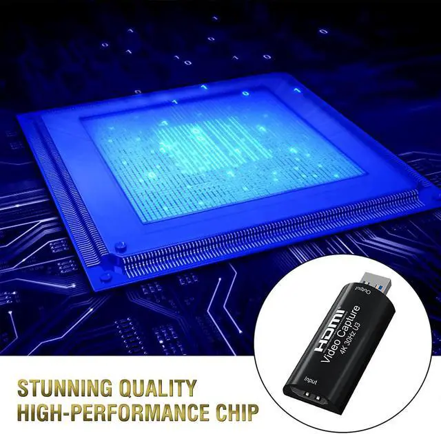 Alt view image 5 of 6 - 4K HDMI Video Capture Card, BIFALE (Full 1080P 60FPS Output) USB 3.0 Game Capture Card for Gaming, Recording or Live Streaming Broadcasting and More