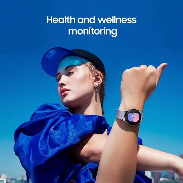 Alt view image 5 of 7 - Samsung Galaxy Watch5 - Optical Heart Rate Sensor, Bioelectrical Impedance Analysis (BIA) Sensor - Sleep Monitor - Sleep Quality, Heart Rate, Steps Taken - 16 GB - Android Wear - Bluetooth - ...