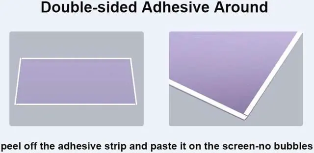 Alt view image 7 of 7 - Anti Blue Light Anti Glare Screen Protector Filter for 34 Inches Gaming Monitor Curved Ultrawide 21: 9 Desktop Monitor, Relieve Eye Strain-32.20x13.58 inch(Narrow Border)