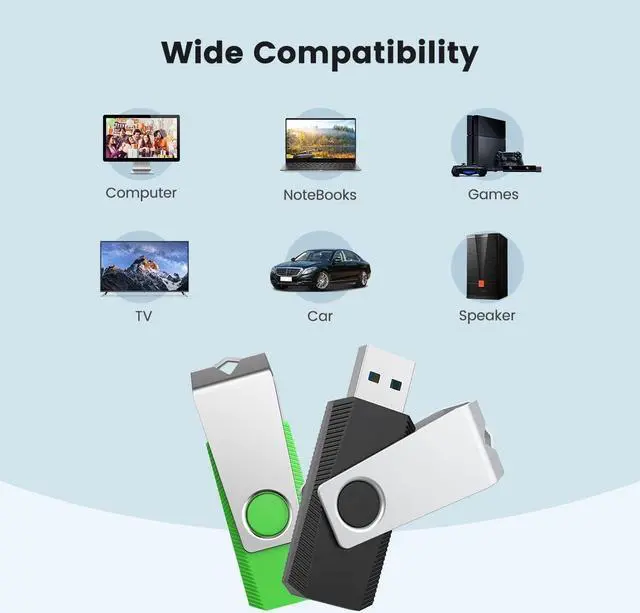 Alt view image 3 of 7 - 64GB Flash Drive 3.0 5 Pack 64GB USB 3.0 Thumb Drive USB Drive 64GB Jump Drive Memory Stick Multi Pack 64GB Flash Drives (64G 5 Mixed Colors: Black Red Cyan Green Purple)
