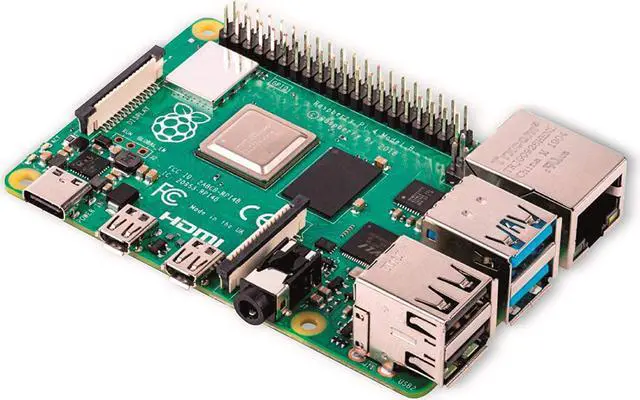 Alt view image 4 of 4 - Raspberry Pi Raspberry Pi 4 Model - 2GB