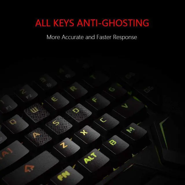 Alt view image 6 of 7 - RedThunder K50 One-Handed Mechanical Gaming Keyboard - Blue Switches RGB Backlit 35 Keys Portable Mini Gaming Keypad - Ergonomic Game Controller for PC/MAC/PS4/XBOX ONE Gamer