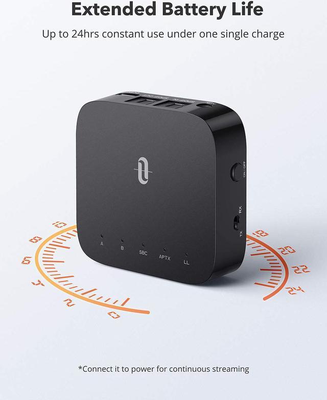 TaoTronics Bluetooth 5.0 Transmitter Receiver with Codec Display