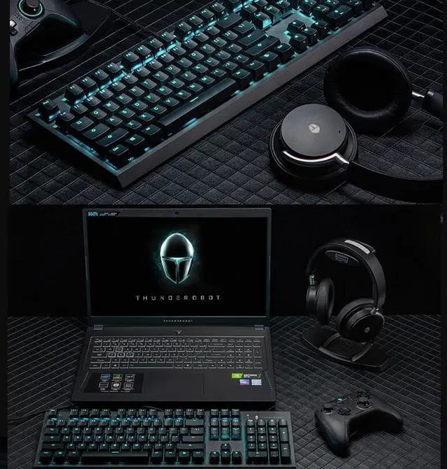 Alt view image 5 of 7 - Thunderobot KG5104 Cherry MX Red Mechanical  Gaming Keyboard, N-key Rollover, 10Modes Light Effect Adjustment- Classic Version